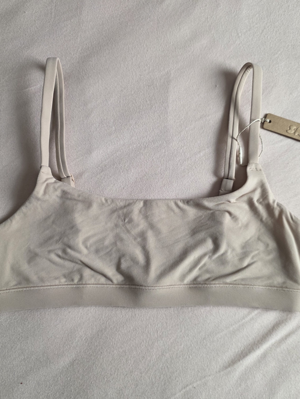 SKIMS Nude Scoop Bralette Size S NWT